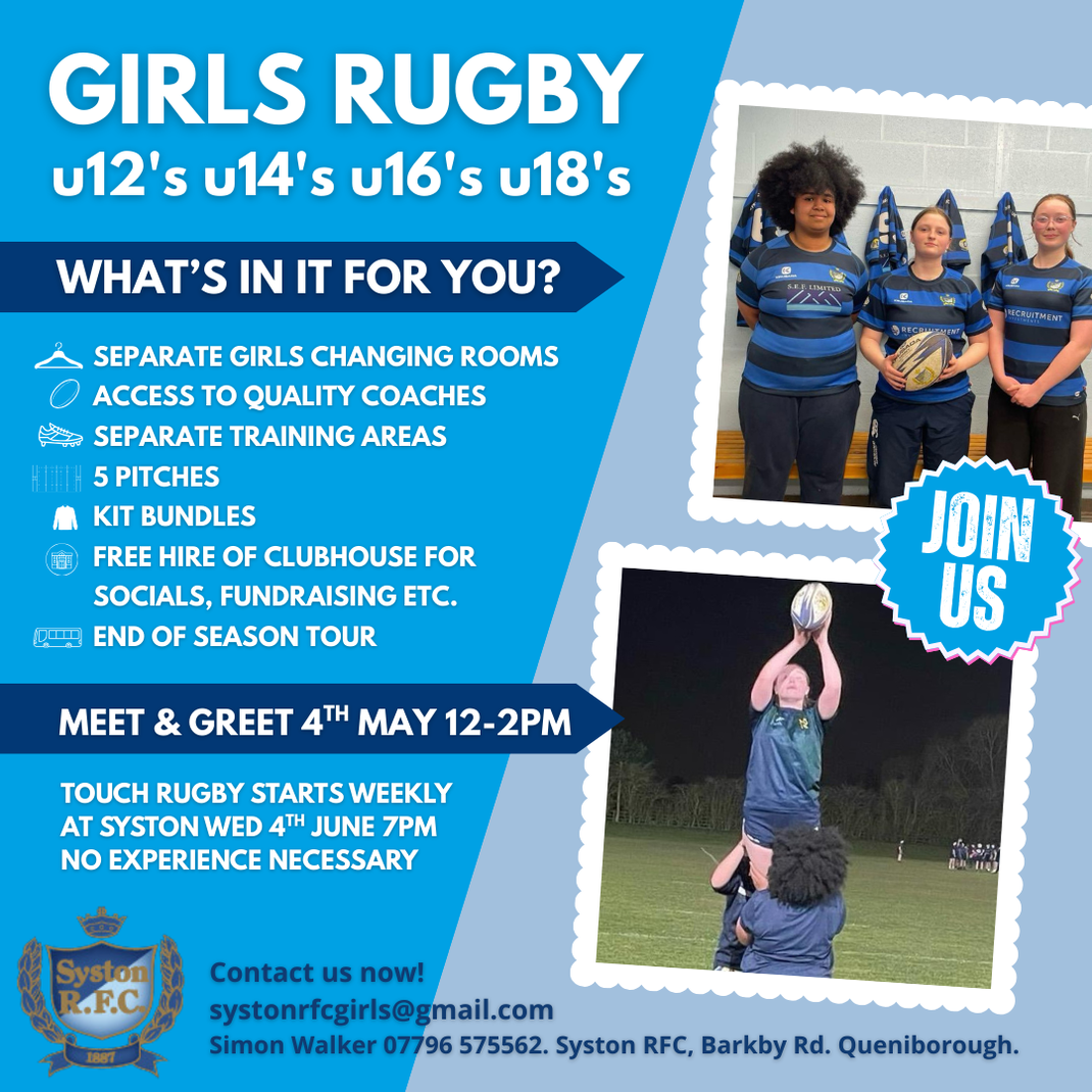 Syston Rfc https://www.systonrfc.co.uk/ – Syston Rugby Football Club